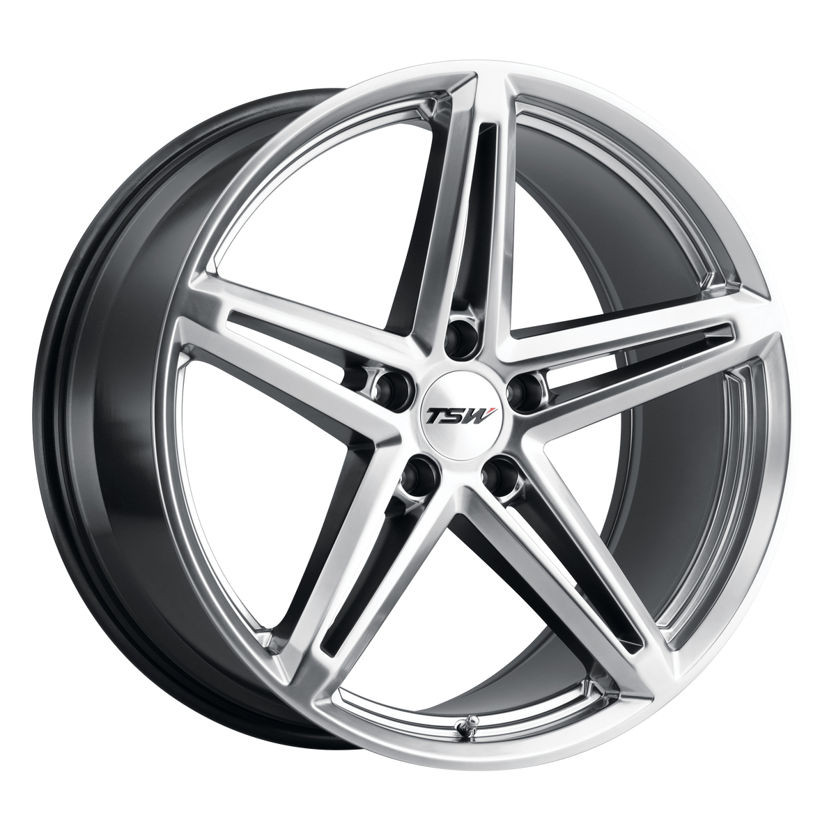20x8.5 TSW MOLTENO HYPER SILVER Wheel 5x112 (20mm)