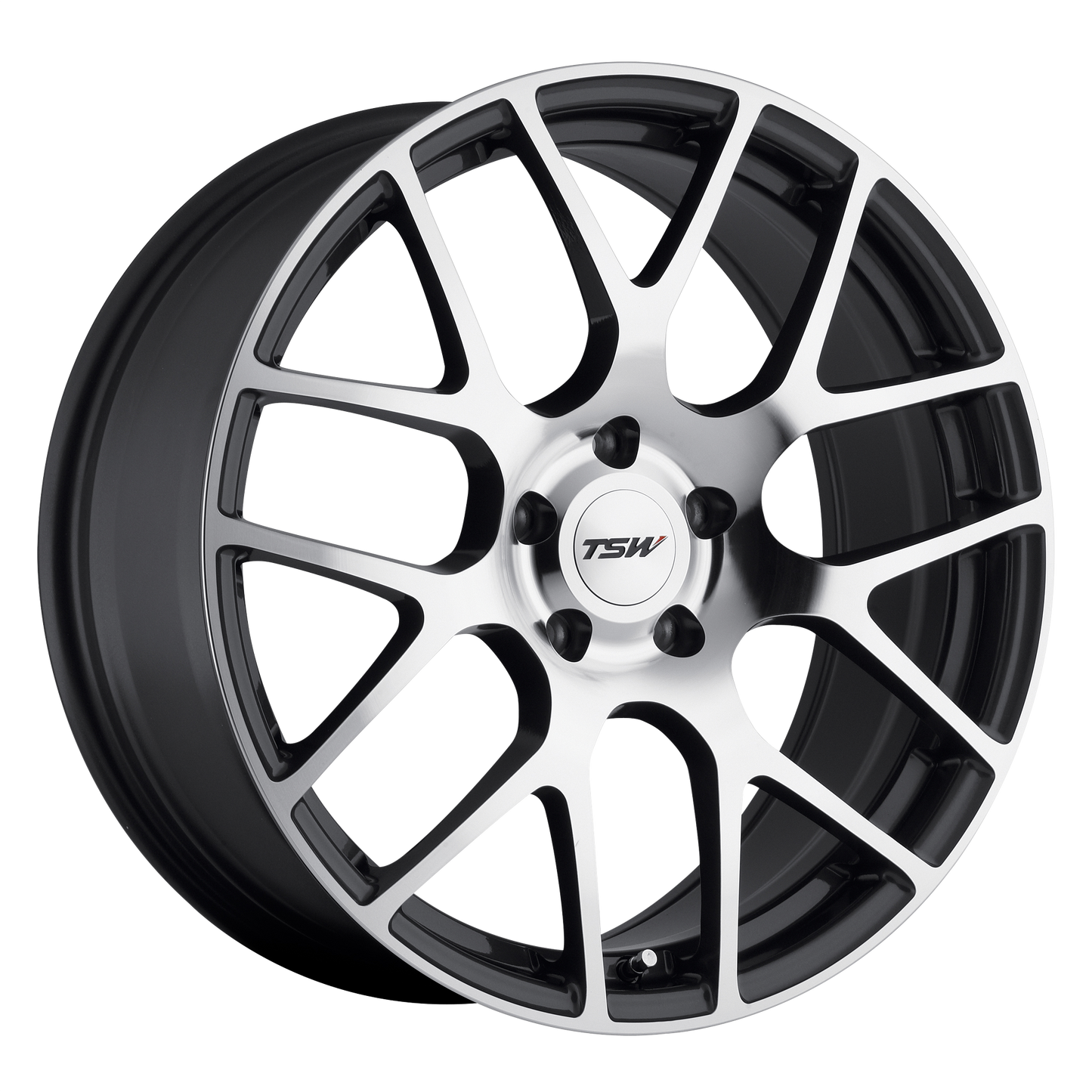 20x8.5 TSW NURBURGRING GUNMETAL W/ MIRROR CUT FACE Wheel 5x112 (43mm)