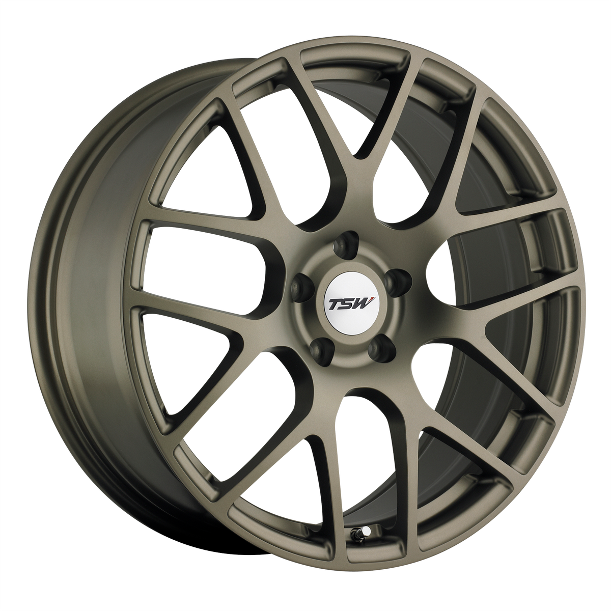 18x8 TSW NURBURGRING MATTE BRONZE Wheel 5x100 (35mm)
