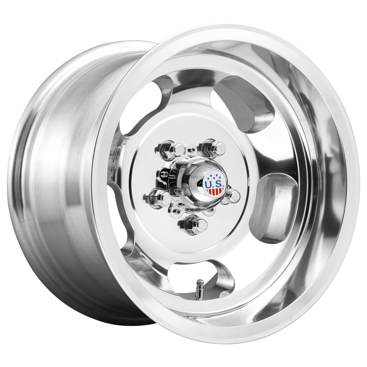 15x9 US Mags U101 INDY HIGH LUSTER POLISHED Wheel BLANK (-12mm)