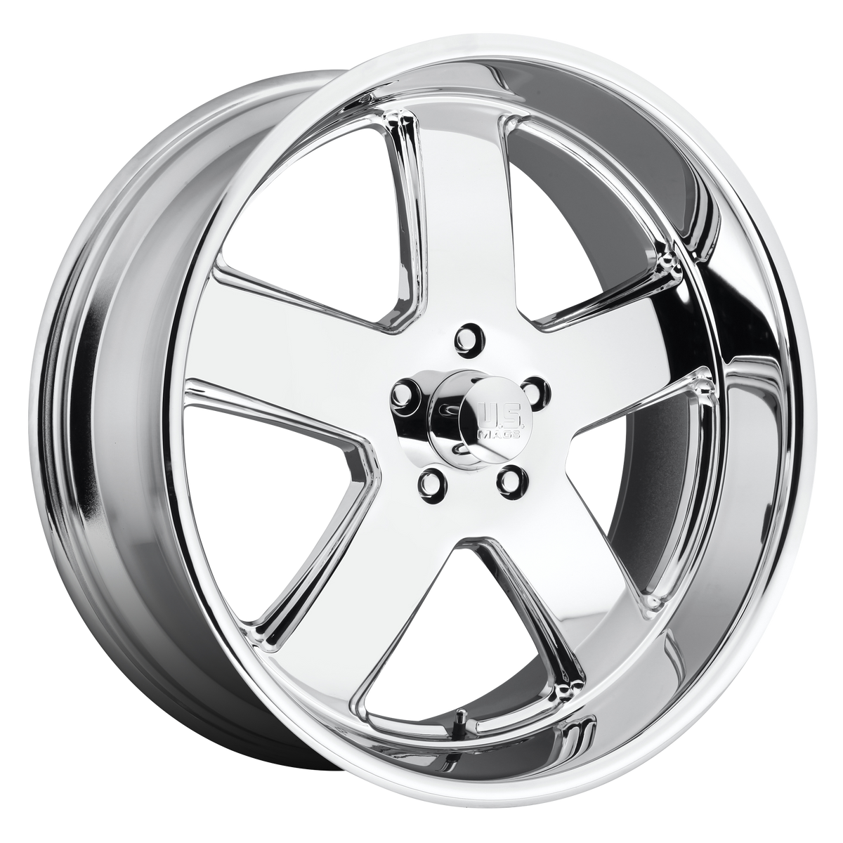 22x9 US Mags U116 HUSTLER CHROME PLATED Wheel 5x4.75 (1mm)
