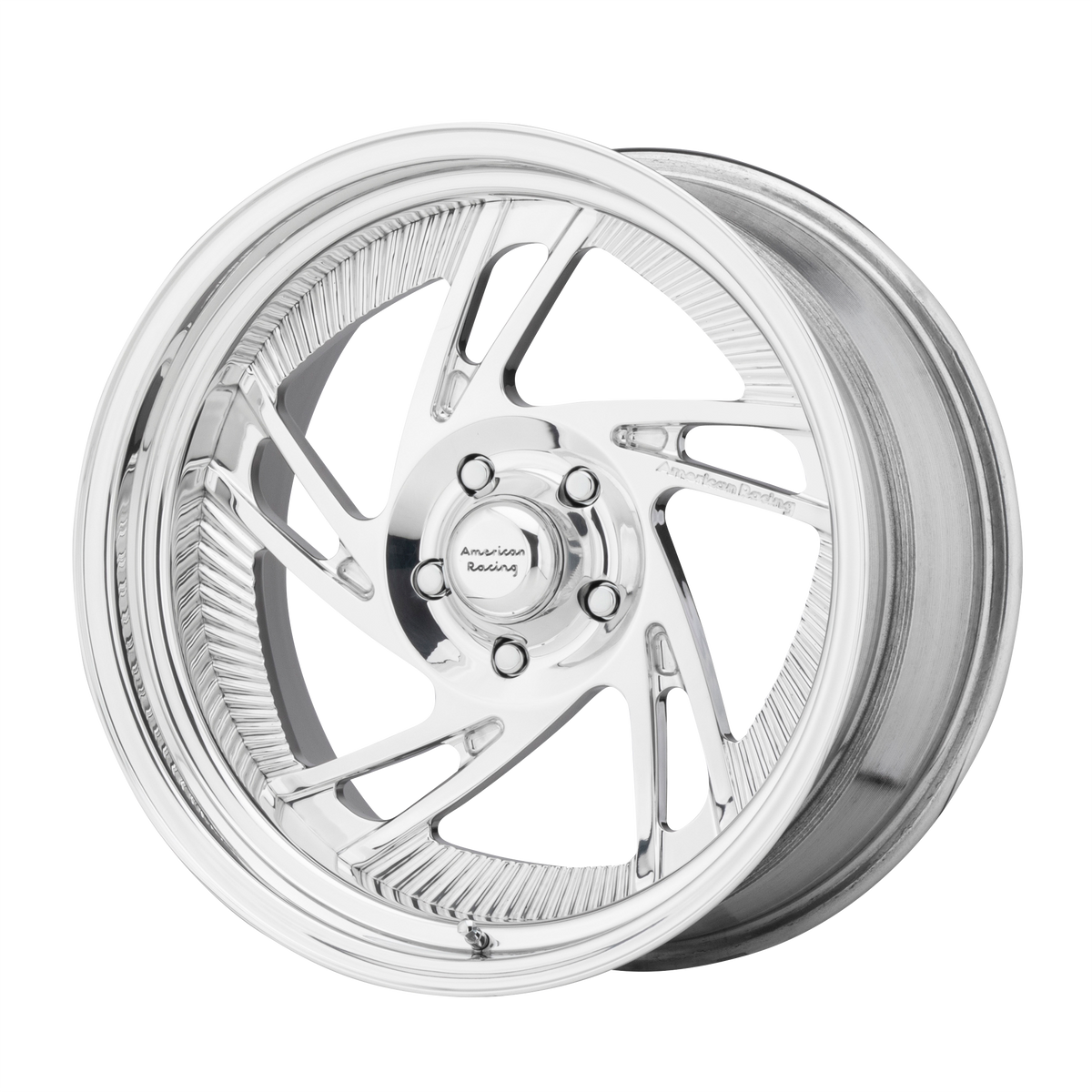 18x11 American Racing VF202 Polished FORGED LEFT DIRECTIONAL Wheel 5x5.5 (-50mm)