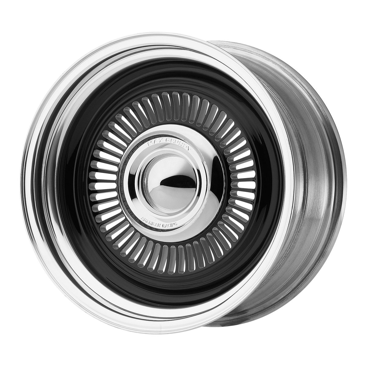 20x8 American Racing VN478 2-Piece Black Milled Wheel Blank (Blank)