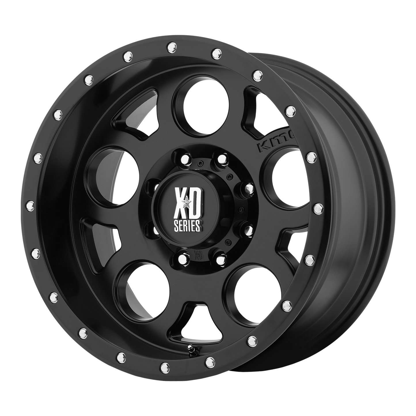 17x9 XD Series XD126 Satin Black Wheel 5x4.5 (-12mm)
