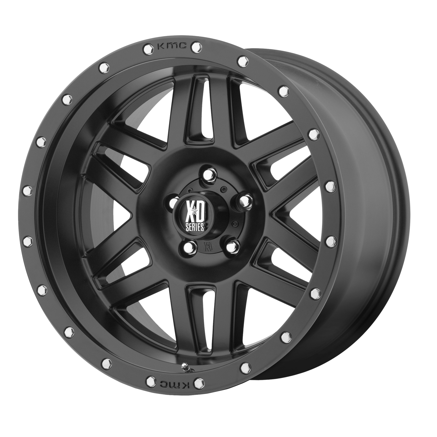18x9 XD Series XD128 Satin Black Wheel 8x180 (18mm)
