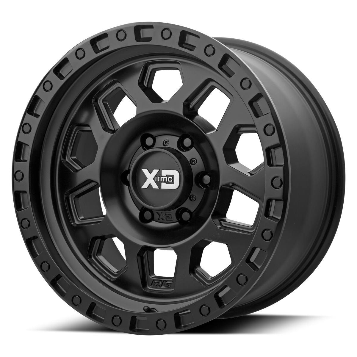 17x9 XD XD132 RG2 Satin Black Wheel 6x5.5 (-12mm)