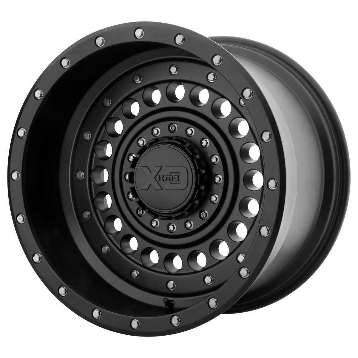 20x9 XD XD136 PANZER Satin Black Wheel BLANK (0mm)