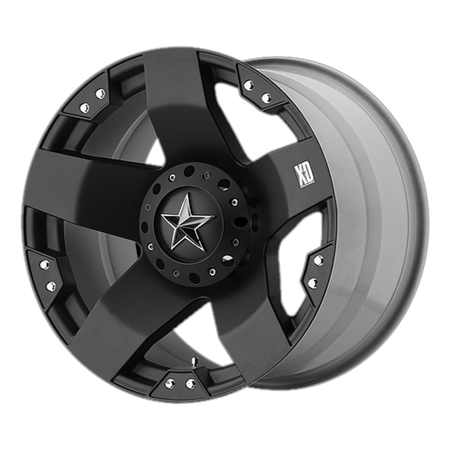 20x10 XD XD775 ROCKSTAR Matte Black Wheel 6x135/6x5.5 (-24mm)