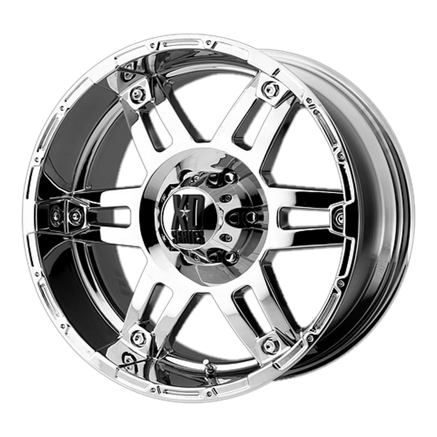 20x9 XD Series XD797 Spy Chrome Wheel 6x135 (-12mm)