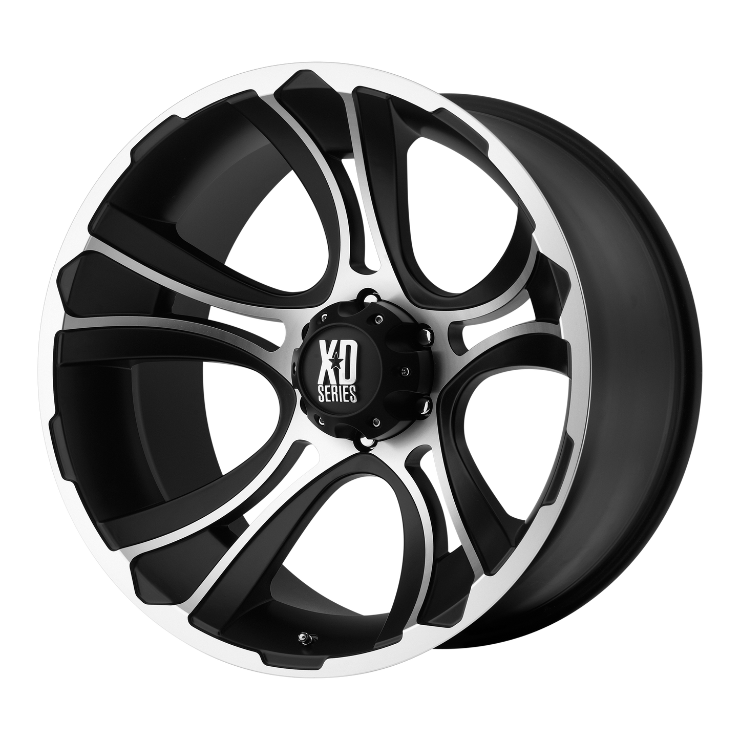 20x9 XD XD801 CRANK Matte Black Machined Wheel 5x150 (0mm)
