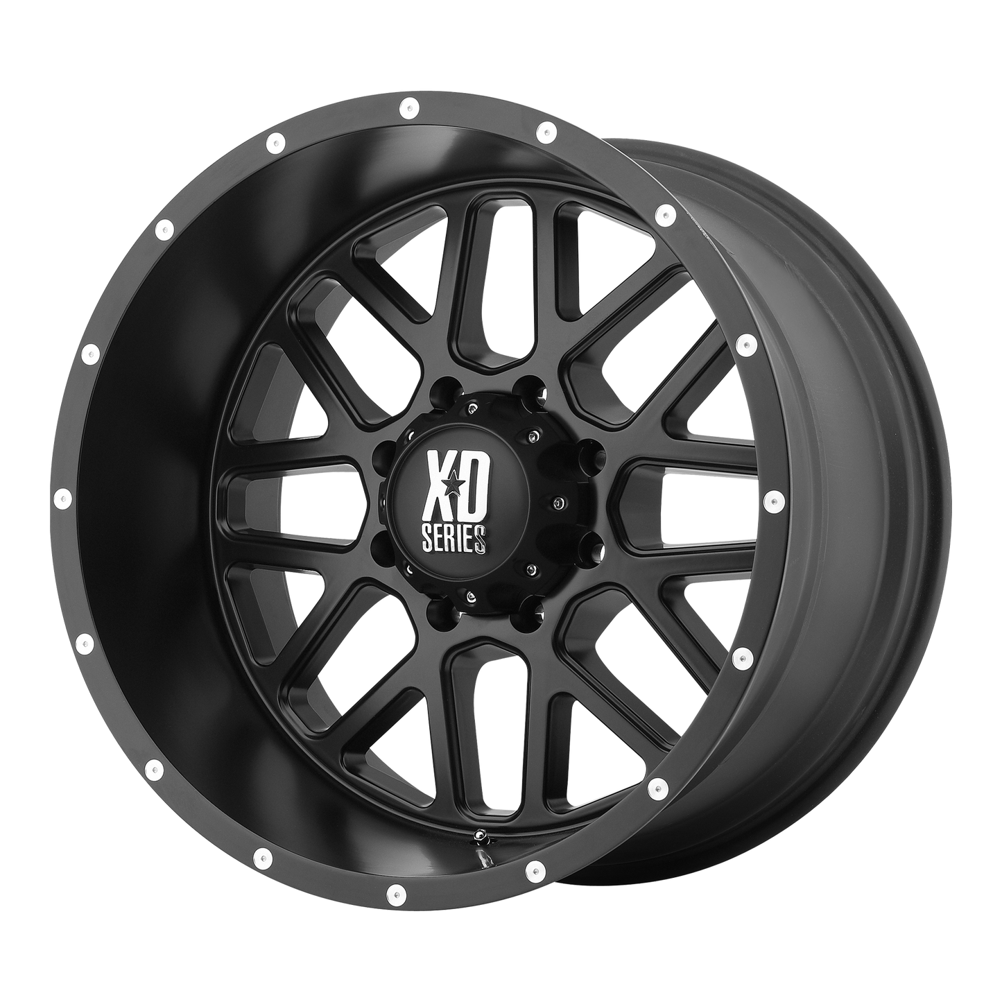18x8 XD XD820 GRENADE Satin Black Wheel 6x130 (48mm)