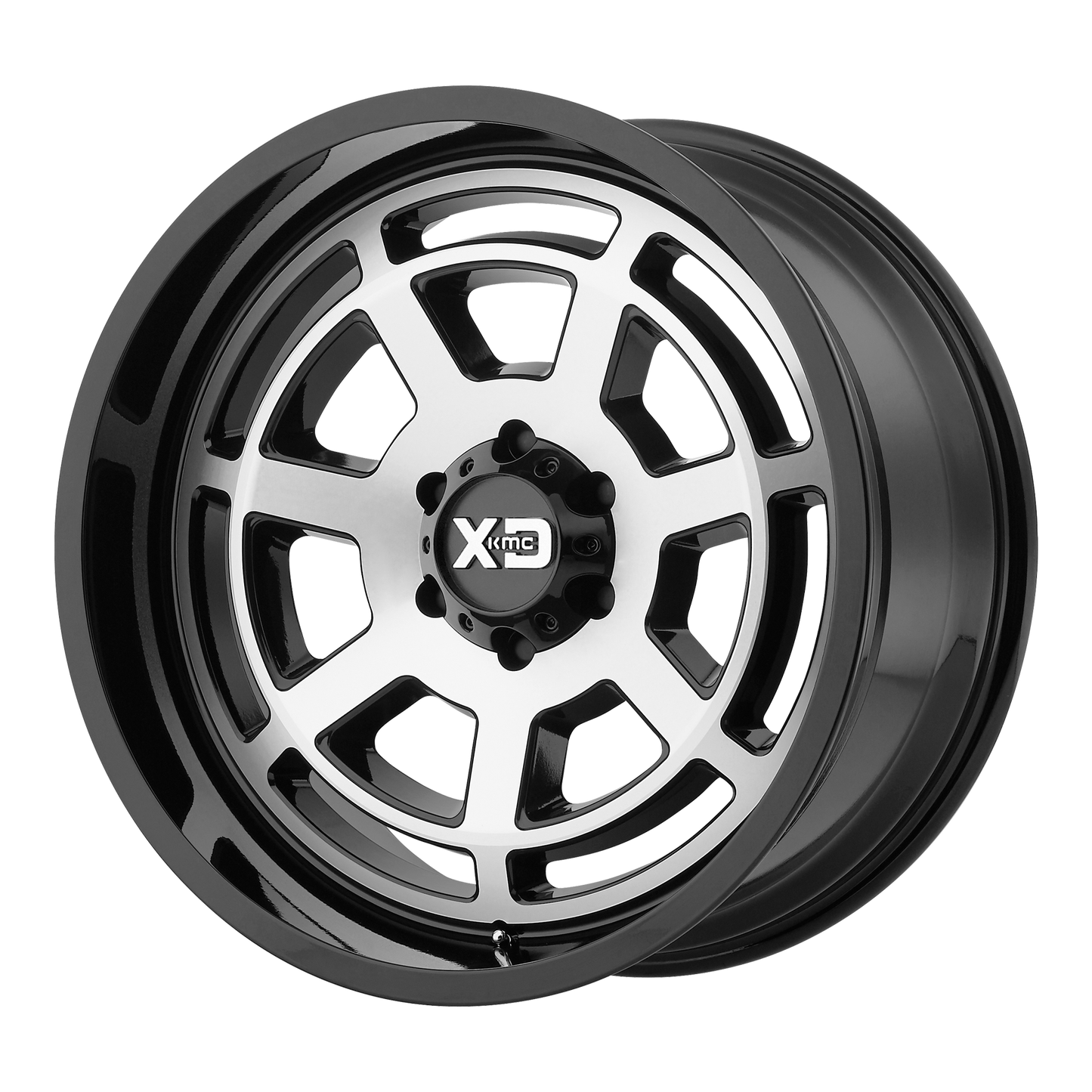 22x10 XD Series XD824 Black Machined Wheel 6x135 (-18mm)