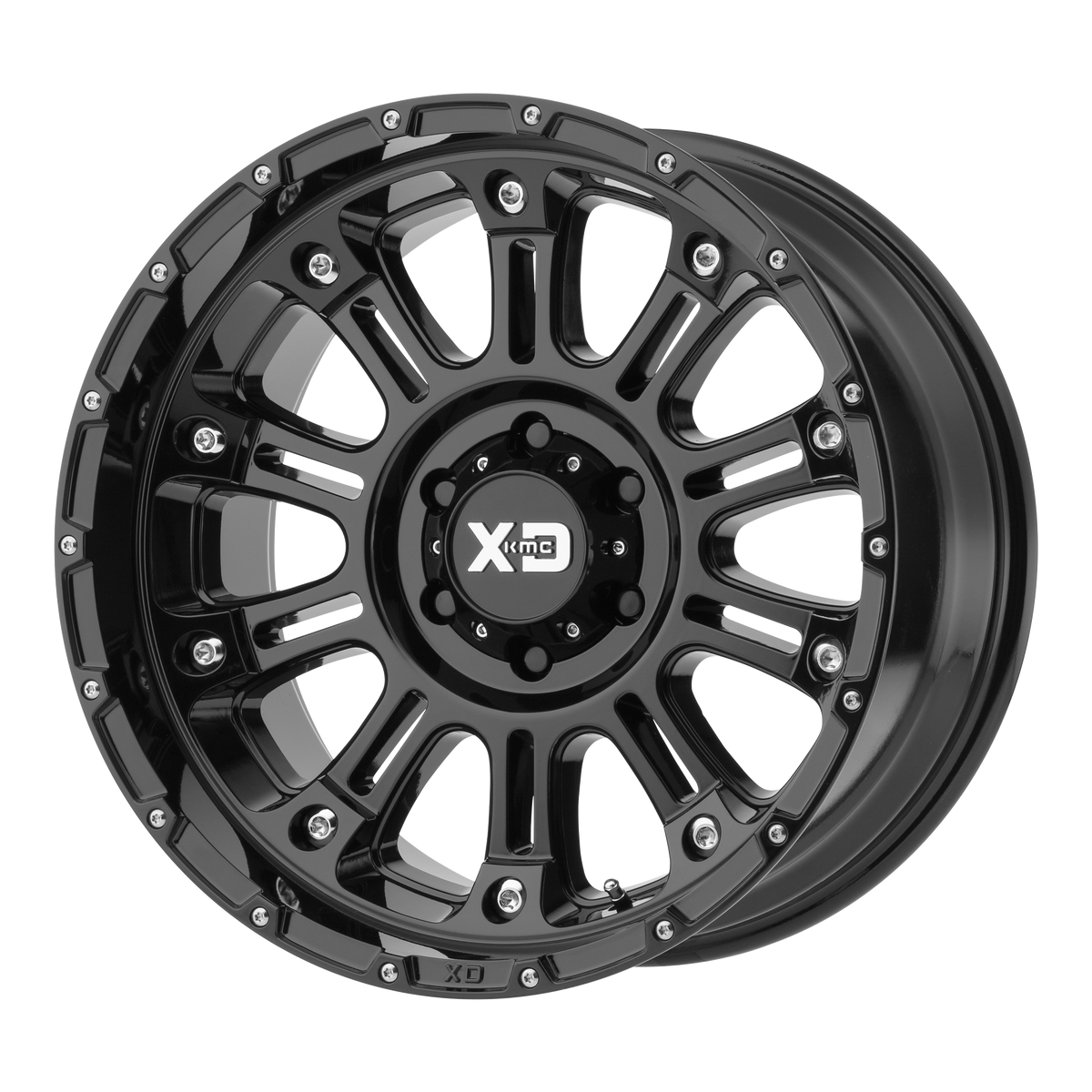 20x12 XD XD829 HOSS II Gloss Black Wheel 8X6.5 (-44mm)