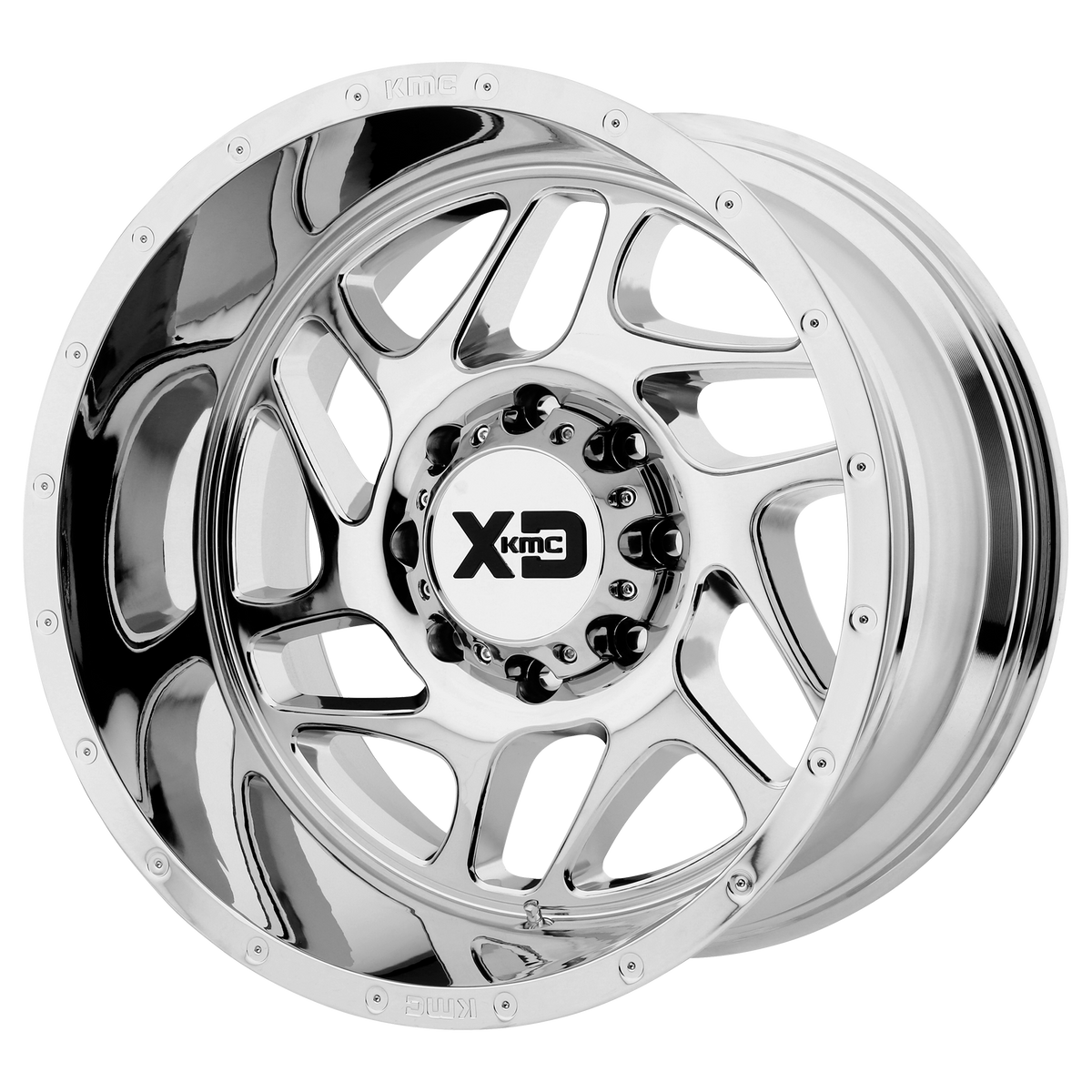 22x10 XD XD836 FURY Chrome Wheel 6x5.5 (-18mm)