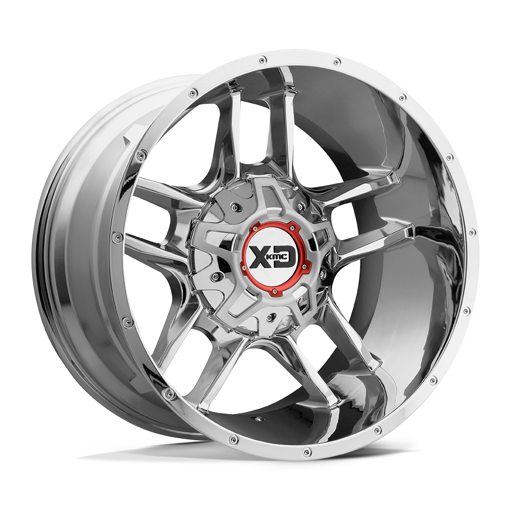 20x10 XD XD839 CLAMP Chrome Wheel 6x135/6x5.5 (-18mm)