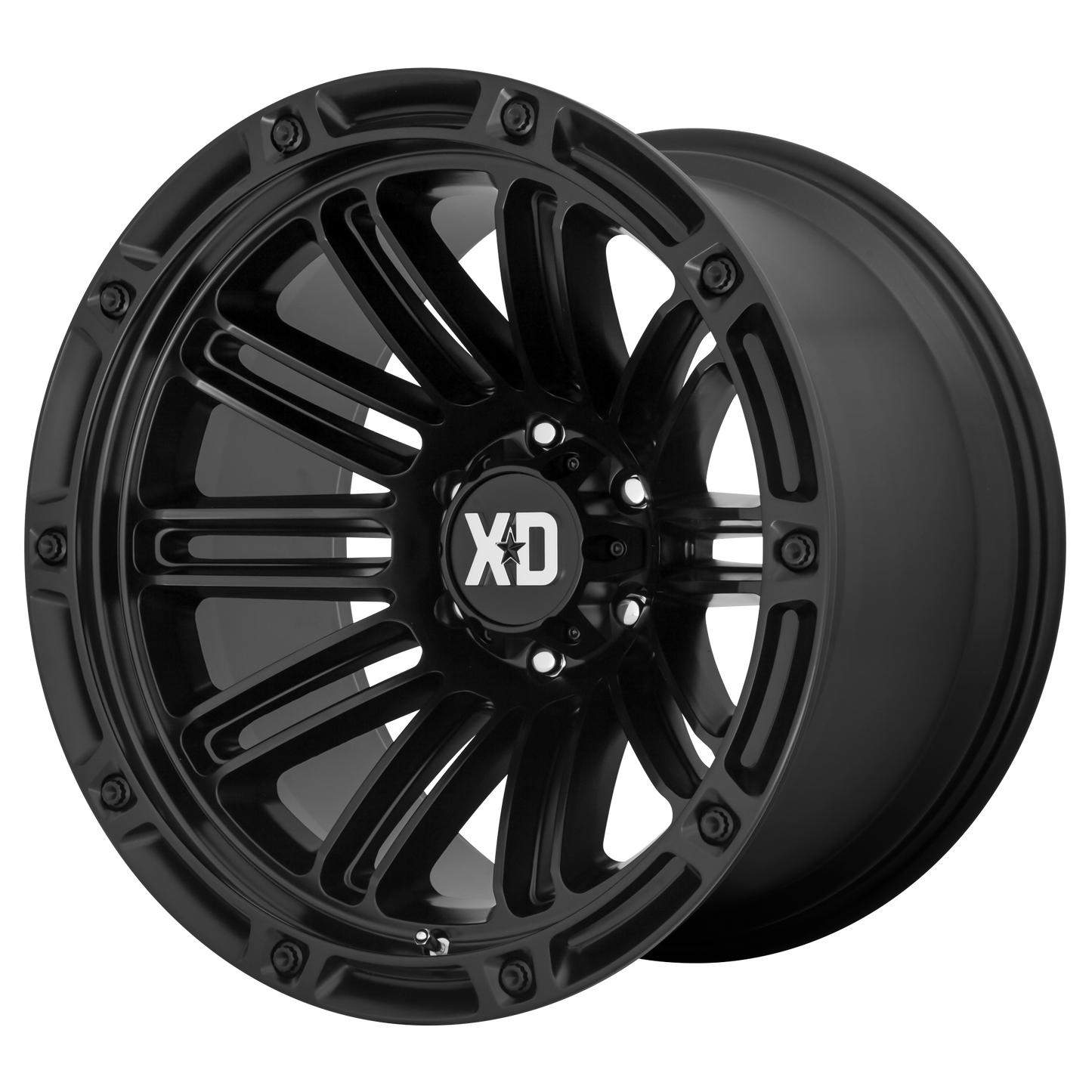 20x9 XD XD846 DOUBLE DEUCE Satin Black Wheel 8x180 (0mm)