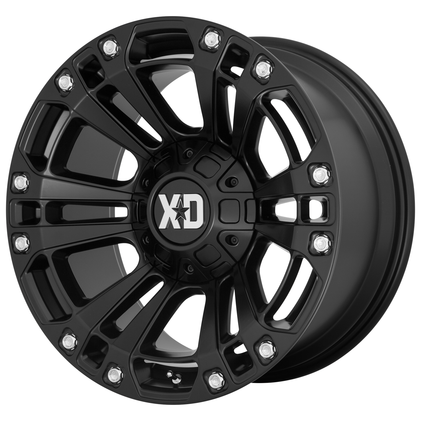 20x9 XD XD851 MONSTER 3 Satin Black Wheel 8x180 (0mm)