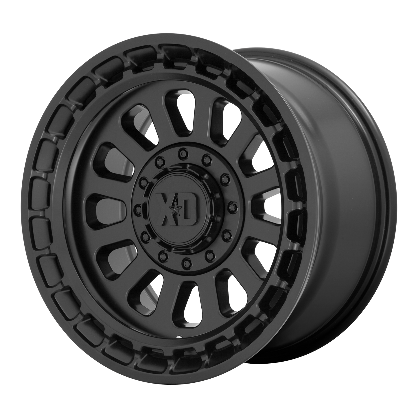 17x9 XD XD856 OMEGA Satin Black Wheel 6x135/6x5.5 (-12mm)
