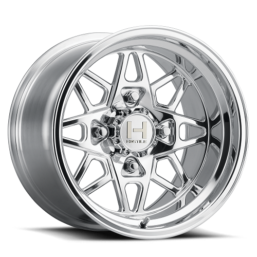 15x7 Hostile UTV HF14 Holeshot Polished FORGED Wheel 4x156 (13mm)