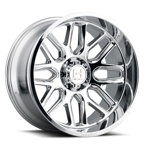 20x10 Hostile H120 Vulcan Armor Plated (Chrome) Wheel 6x5.5 (-19mm)