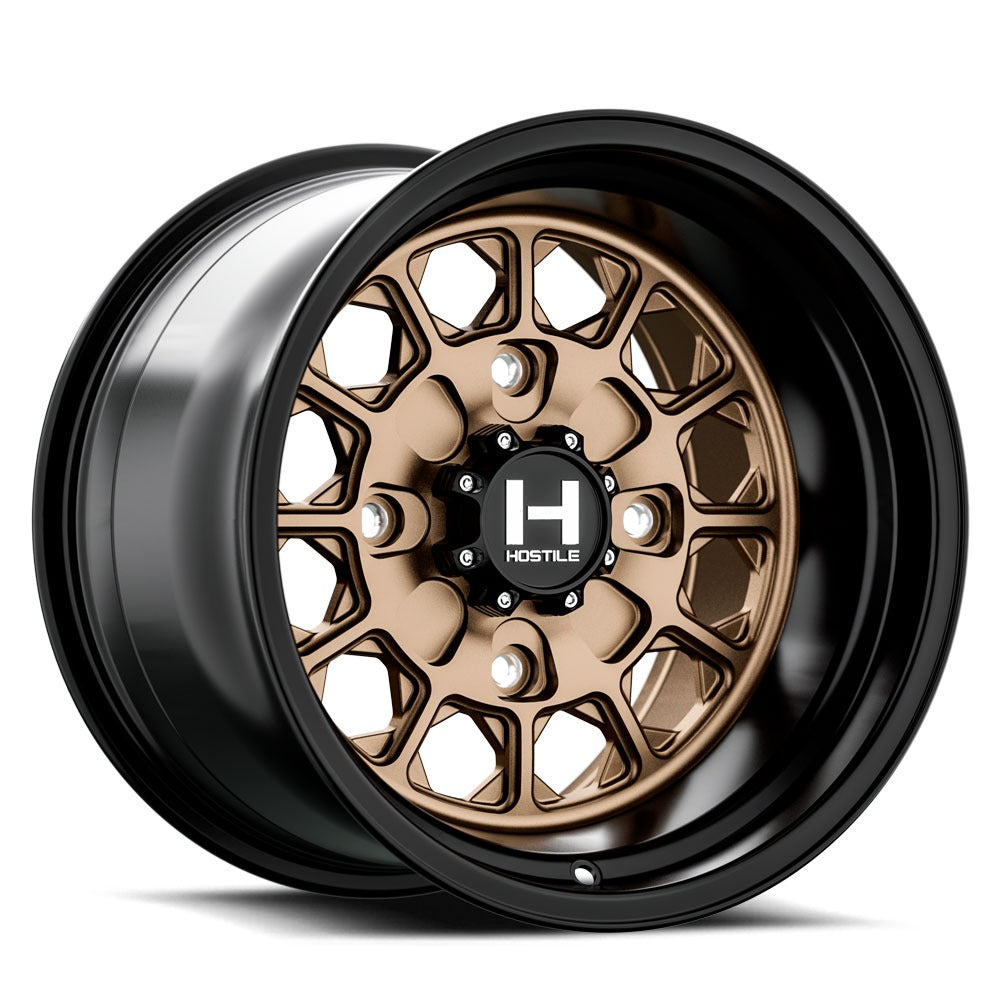 15x8 Hostile UTV H125 Pismo Matte Bronze Wheel 4x137 (0mm)