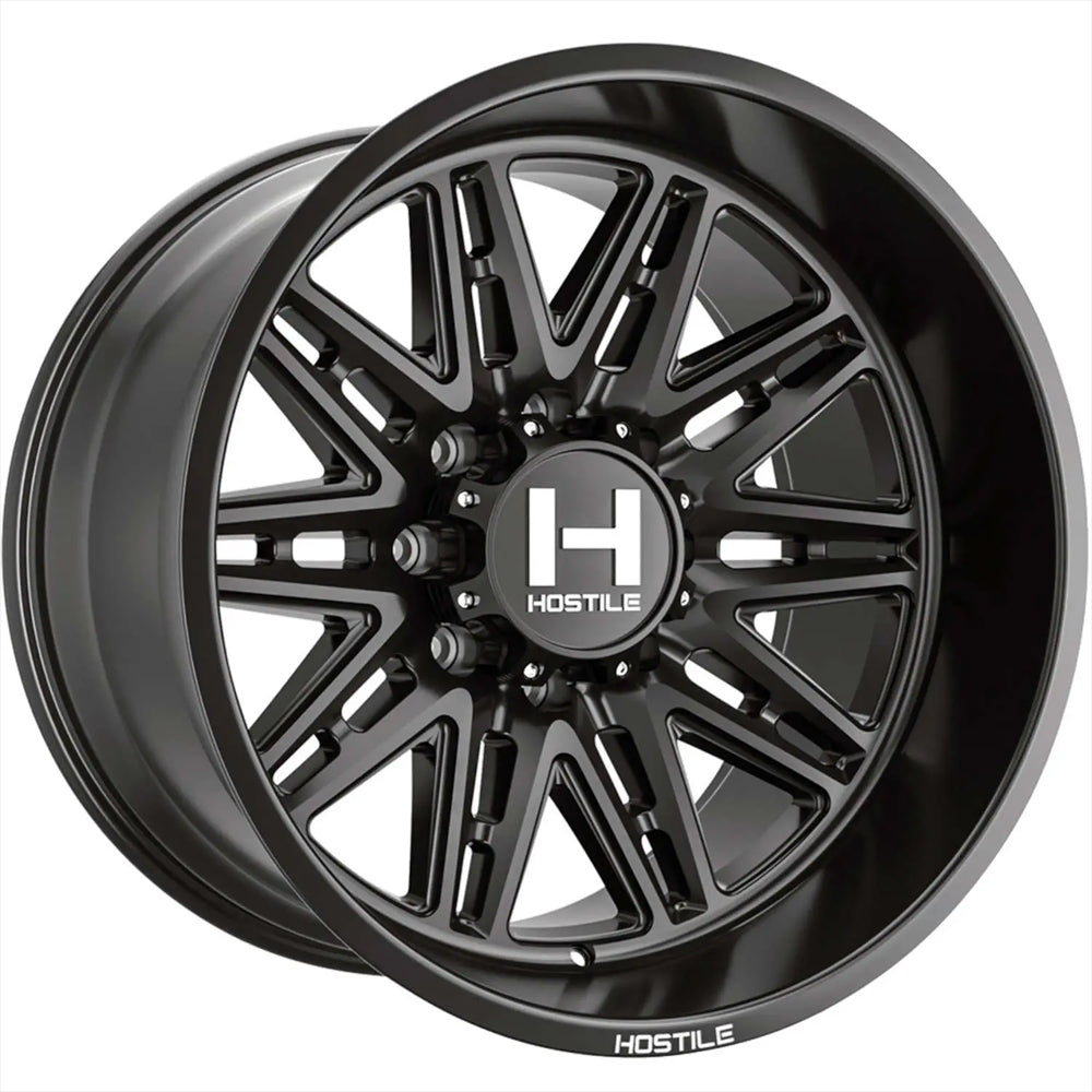 20x12 Hostile H126 Maniac Asphalt (Satin Black) Wheel 8x170 (-44mm)