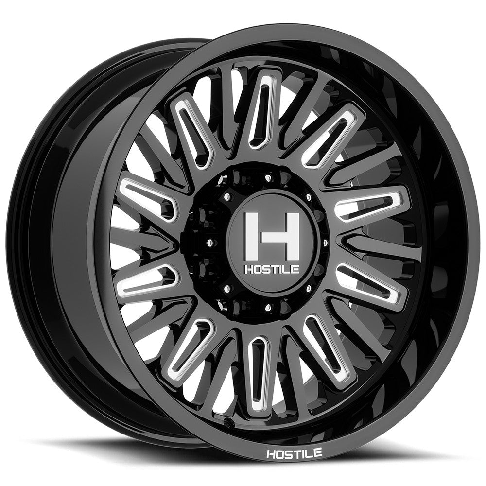 20x10 Hostile H143 Rampage Blade Cut Wheel 8x170 (-19mm)