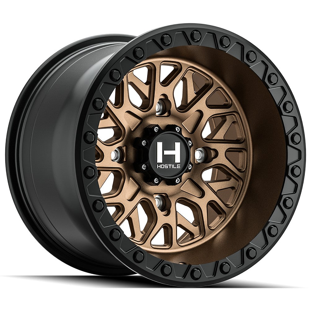 15x8 Hostile UTV H133 Glamis Bronze Wheel 4x137 (0mm)