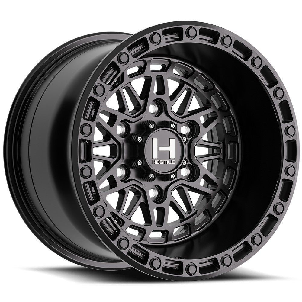 15x7 Hostile H150 Apex Asphalt (Satin) UTV Wheel 6x5.5 (13mm)