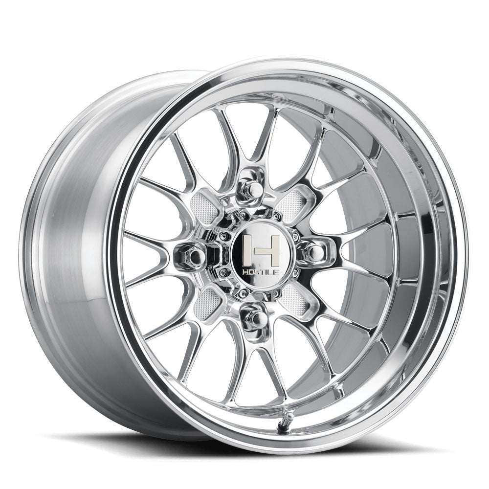 15x11 Hostile UTV HF11 Boost Polished FORGED Wheel 4x137 (-25mm)