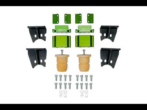 HIGH PERFORMANCE REAR BUMP STOP SYSTEM - SPRINTER 4X4 AND AWD, 19-UP