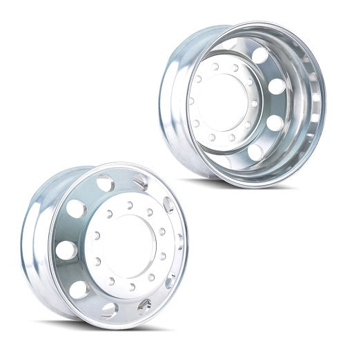 24.5x8.25 Ionbilt IB01P Polished Wheel 10x285 (168mm)