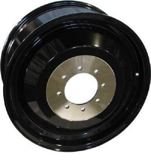 22.5x8.25 Ionbilt IB02 Black Inner DUALLY Wheel 10x285 (169mm)