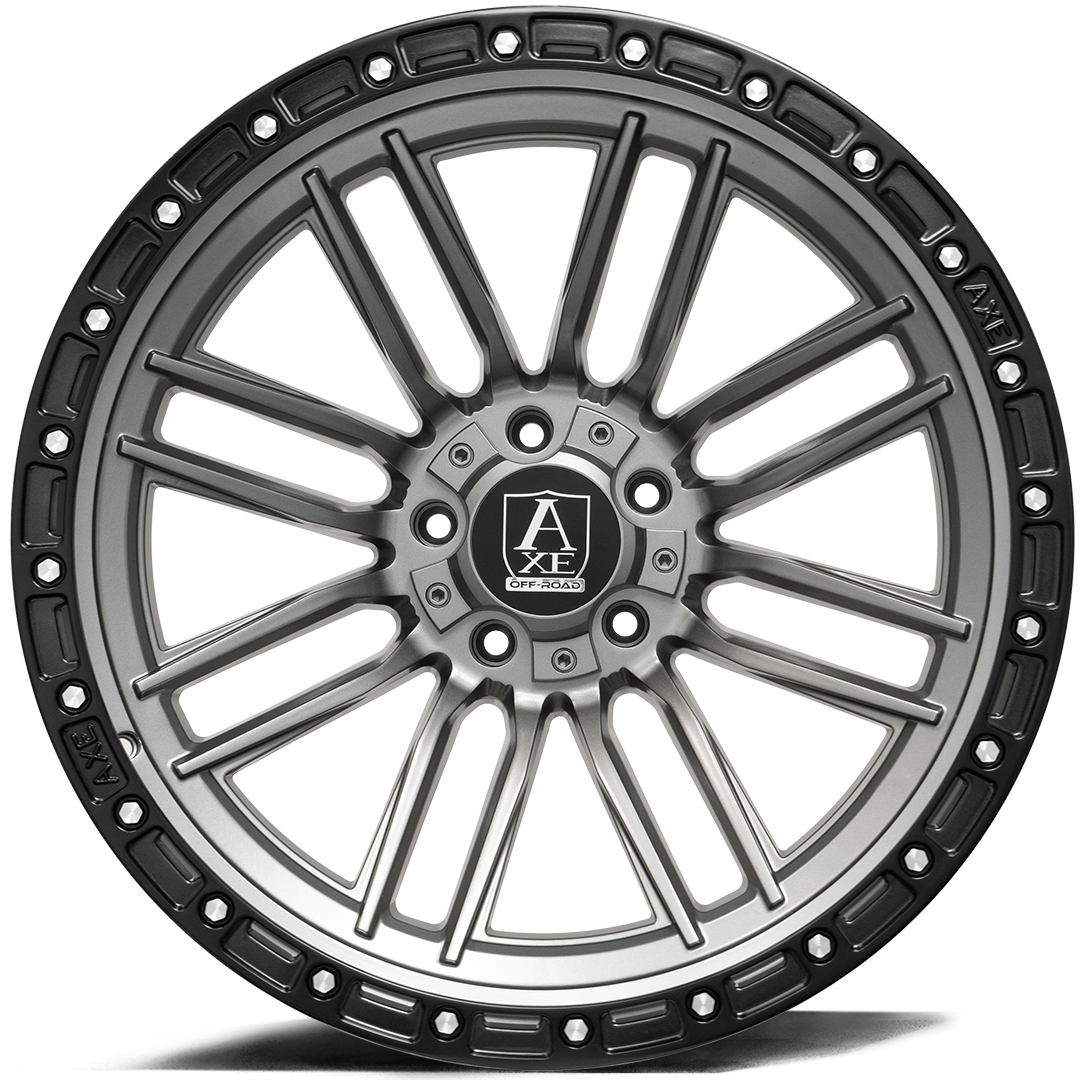 22x12 Axe Icarus Grey Wheel 5x5/5x5.5 (-44mm)