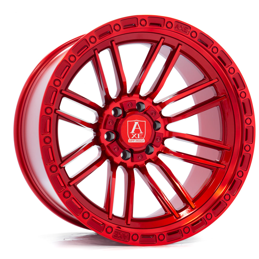 22x12 Axe Icarus Candy Red Wheel 8x6.5 (-44mm)