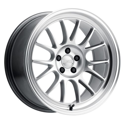 18x9.5 Kansei K13H Corsa Hyper Silver Wheel 5x100 (22mm)