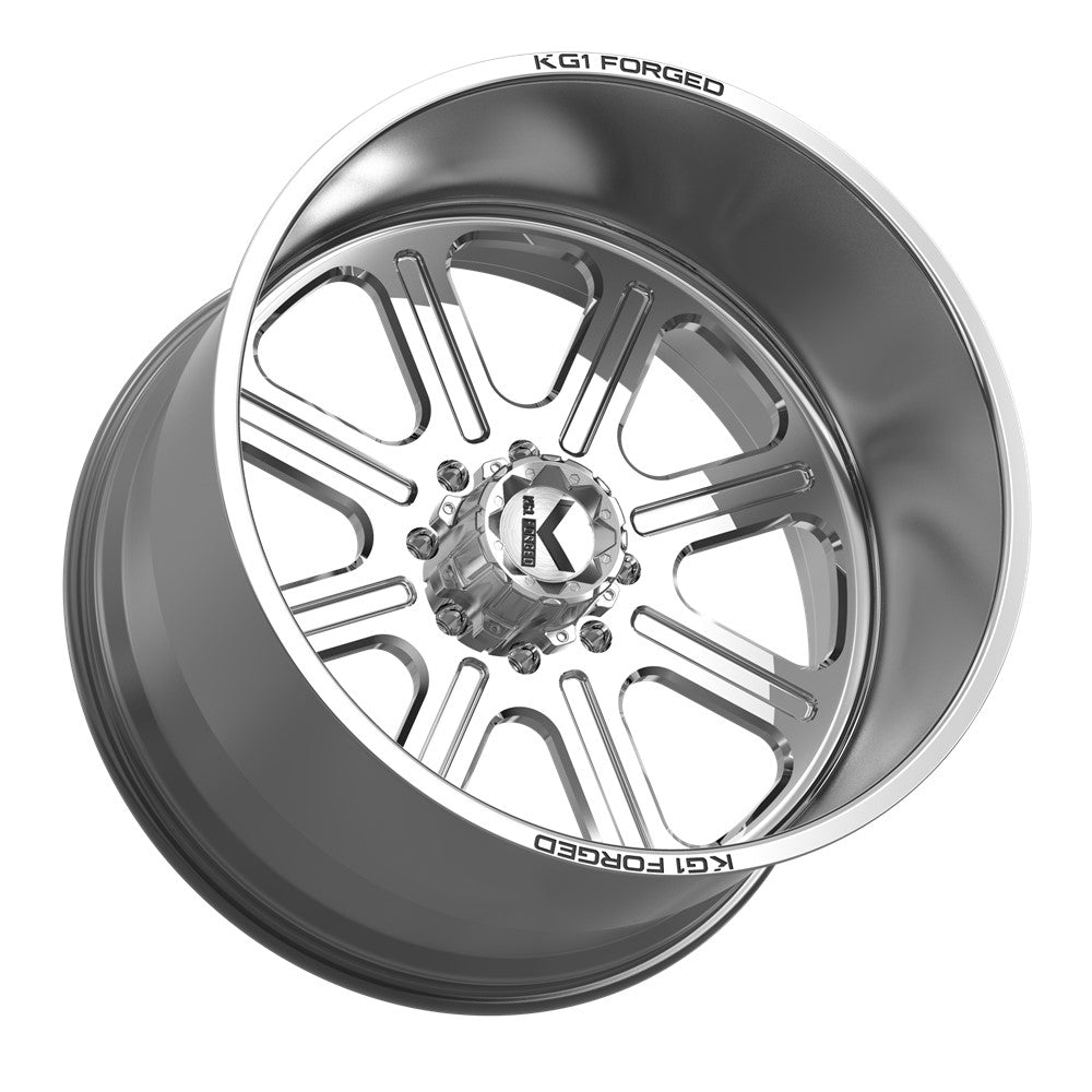26x16 KG1 Forged KF010 Valor Polished FORGED Wheel 8x180 (-101mm)