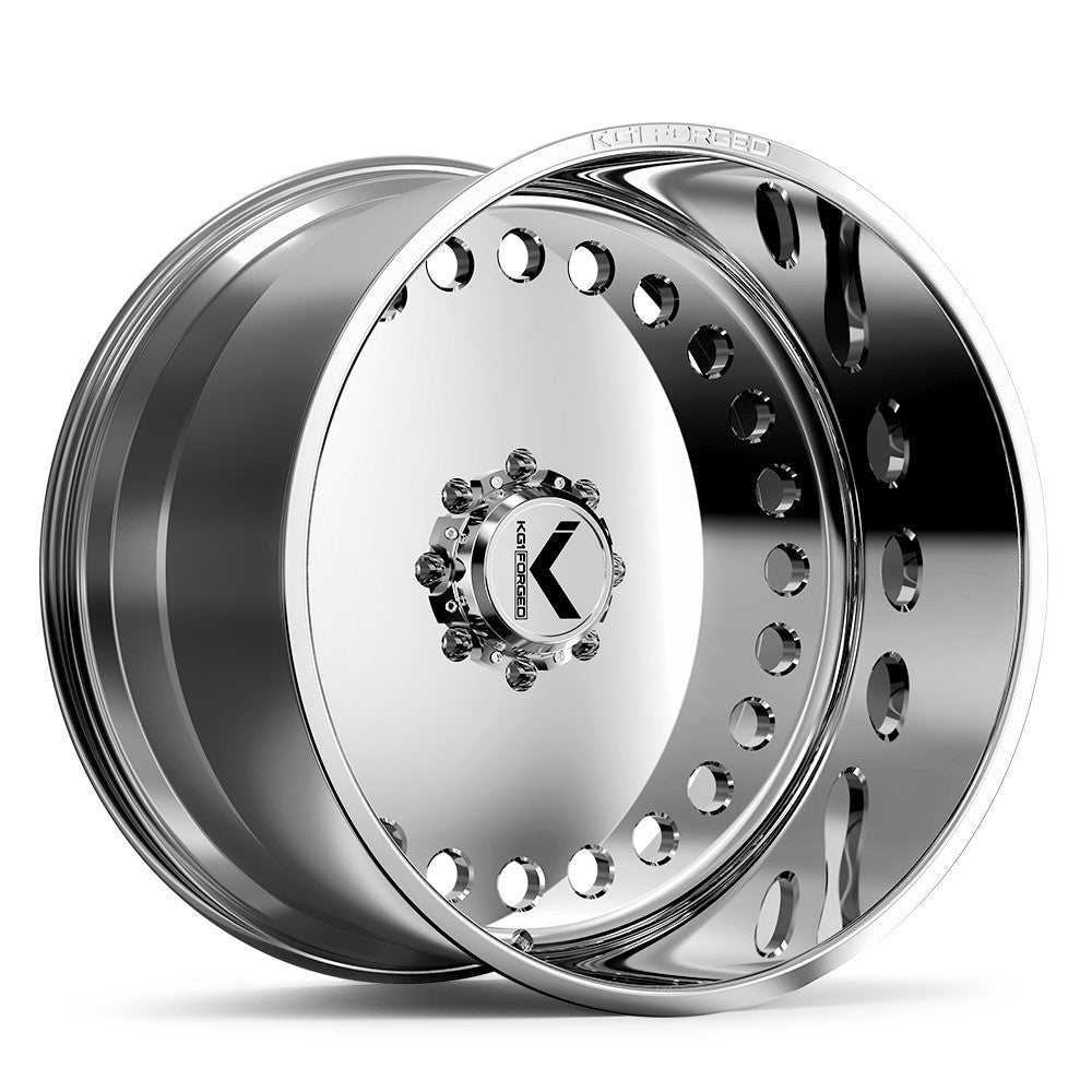 26x16 KG1 Forged KF026 Bullets Polished FORGED Wheel 8x170 (-101mm)