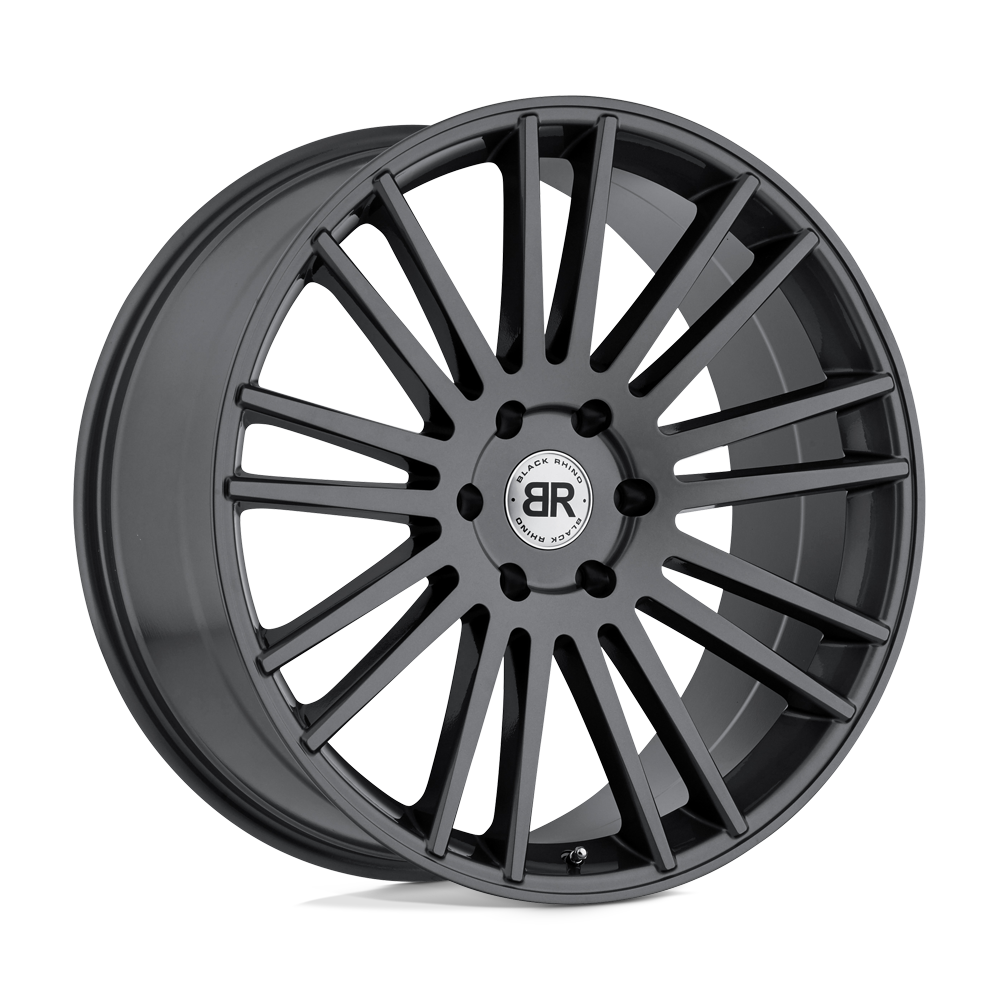 20x9 Black Rhino KRUGER GLOSS GUNMETAL Wheel 6x5.5 (15mm)