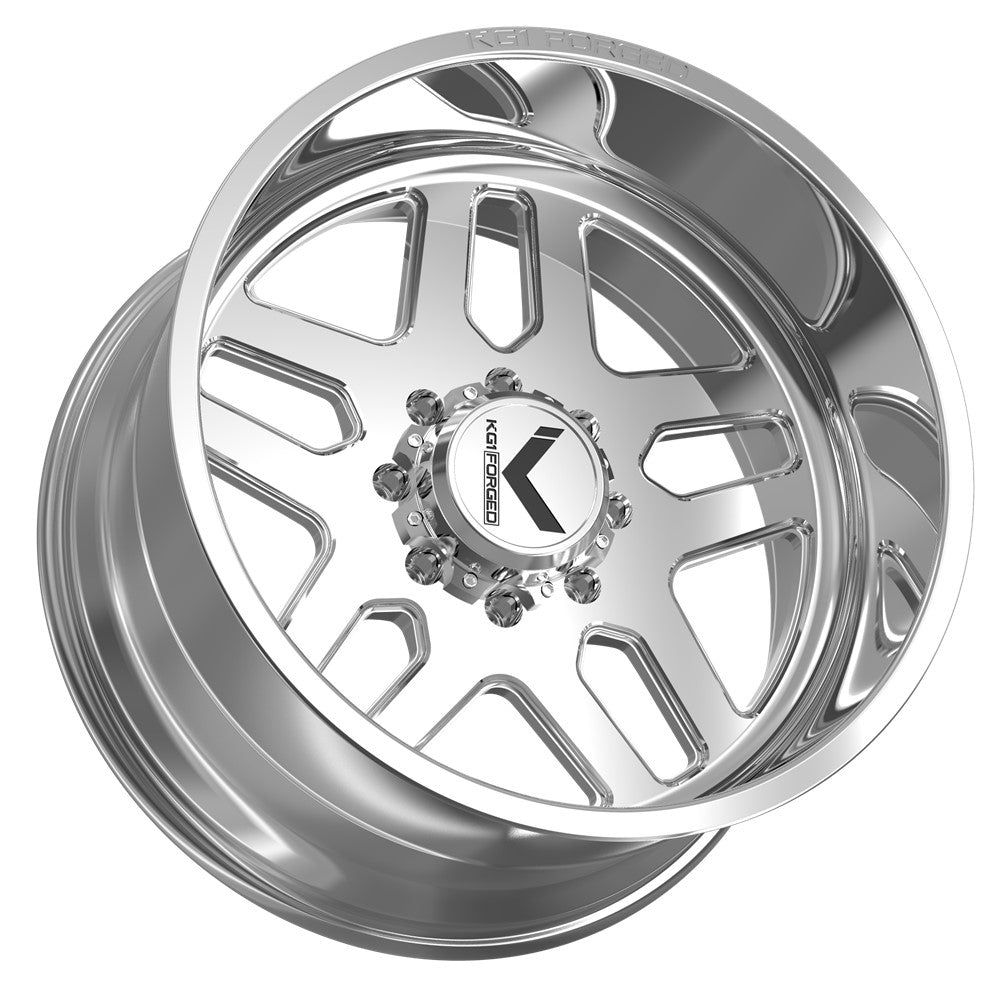 22x10 KG1 Forged KT009 Pilot Polished Wheel 6x5.5 (-24mm)