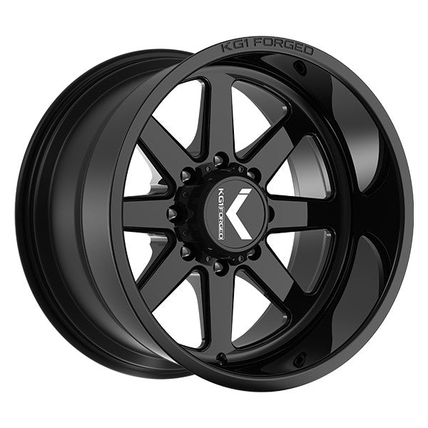 22x12 KG1 Forged KT057 Okto Gloss Black Wheel 6x135 (-44mm)