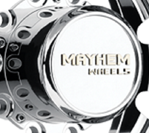 Mayhem 8181 Polished BIG RIG 10x285 Rear Center Cap