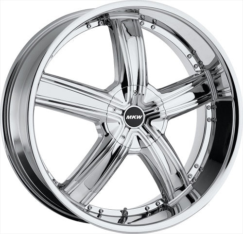 20x9 MKW M103 Chrome Wheel 6x5.5 (18mm)