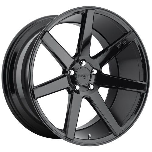 20x10 M168 Niche Verona Gloss Black Wheel 5x120 (40mm)