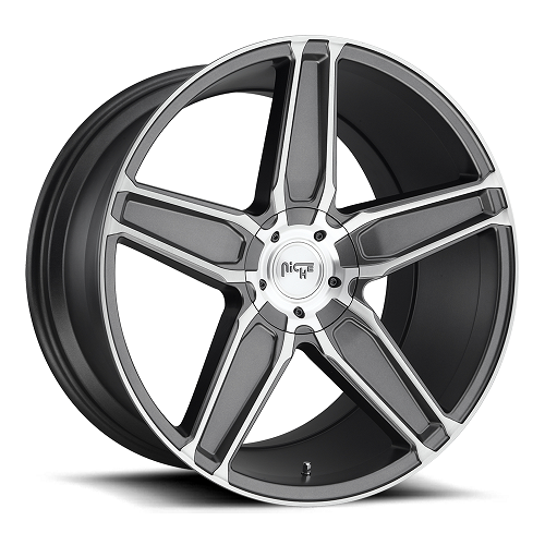 20x9 M181 Niche Cannes Matte Gunmetal Wheel 5x115/5x4.75 (18mm)