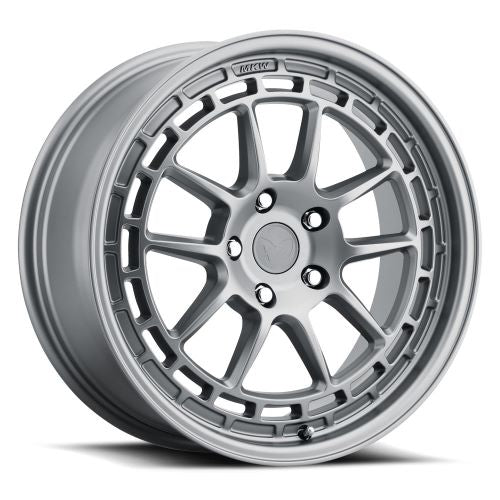 18x8 MKW Offroad M208 Matte Grey Wheel 5x100 (35mm)