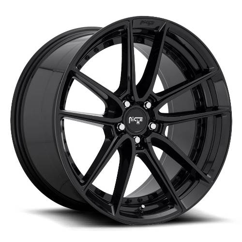 20x10.5 M223 Niche DFS Gloss Black Wheel 5x108 (40mm