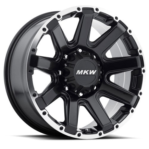 20x9 MKW Offroad M94 Satin Black Machined Wheel 8x170 (10mm)