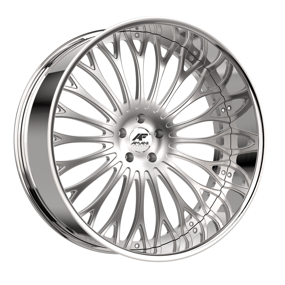 Amani Forged Napoliano 26x9 5x127 +1 Cb 78.1 Brush Center Chrome Lip Standard Cap Flat Lip 3" Amani Forged Napoliano 26x10 5x127 +5 Cb 78.1 Brush Center Chrome Lip Standard Cap Round Lip 6"