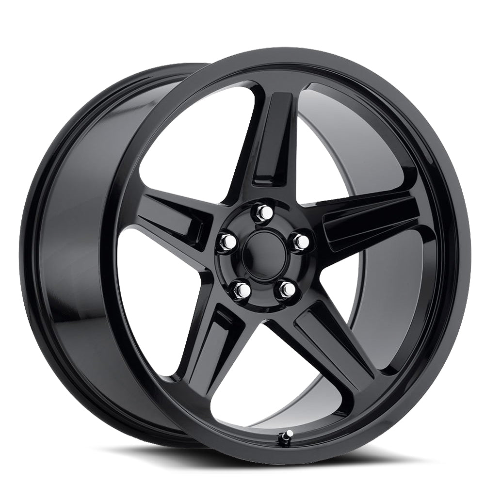 20x9 O.E. Revolution D-12 Gloss Black Wheel 5x115 (20mm)